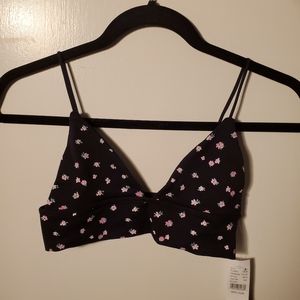 NWT Pacsun Floral Bralette (M)